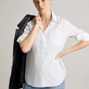 100% Organic Cotton Poplin Maternity Long Sleeve Shirt
